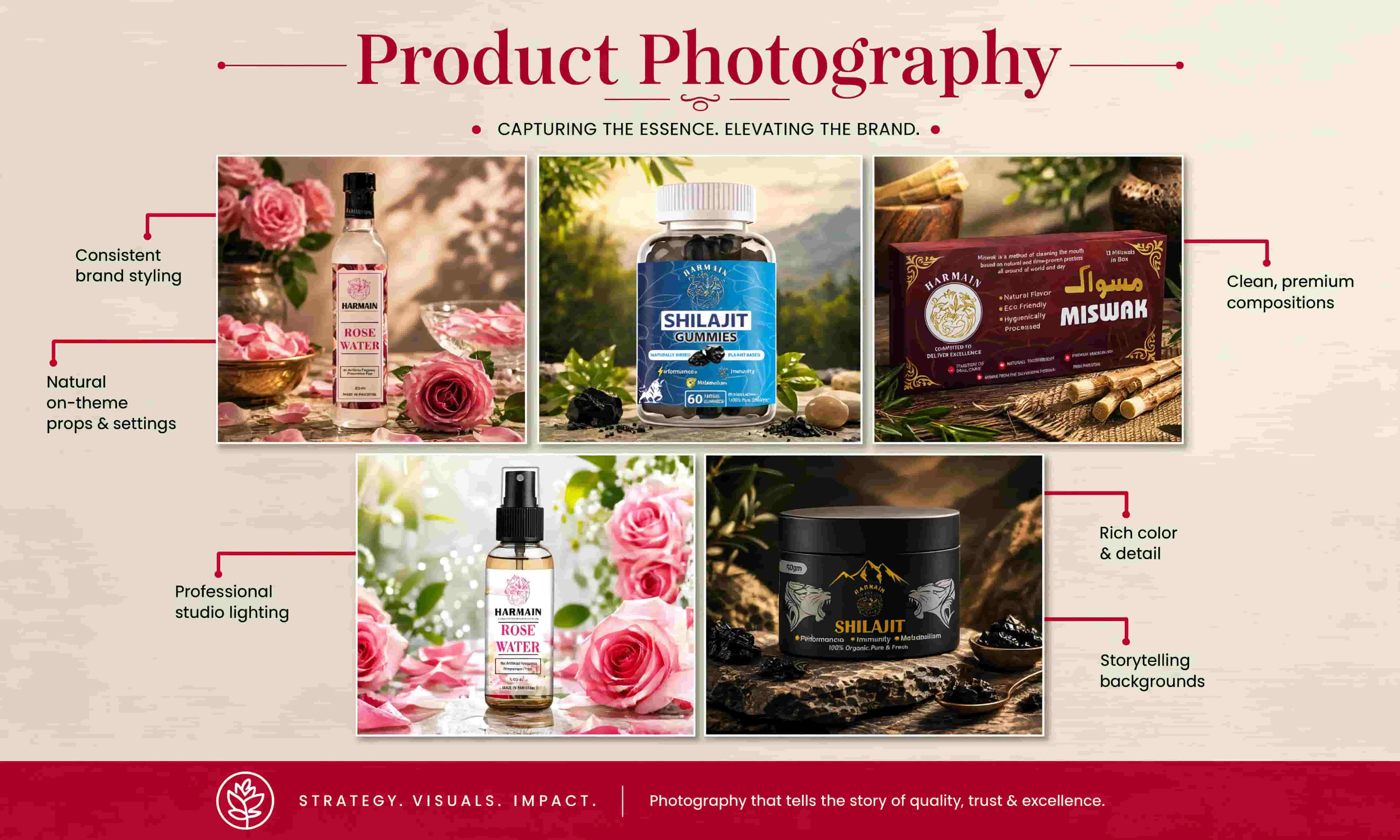 Harmain Global product photography example